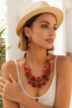 Harmony Spirit Set (necklace & earrings) - 3 colors - Hello Baabs