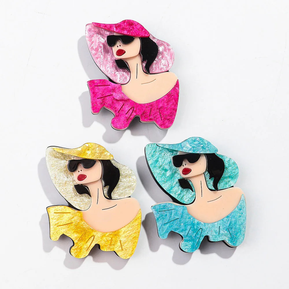 Hat Trick Brooch - 3 colors - Hello Baabs