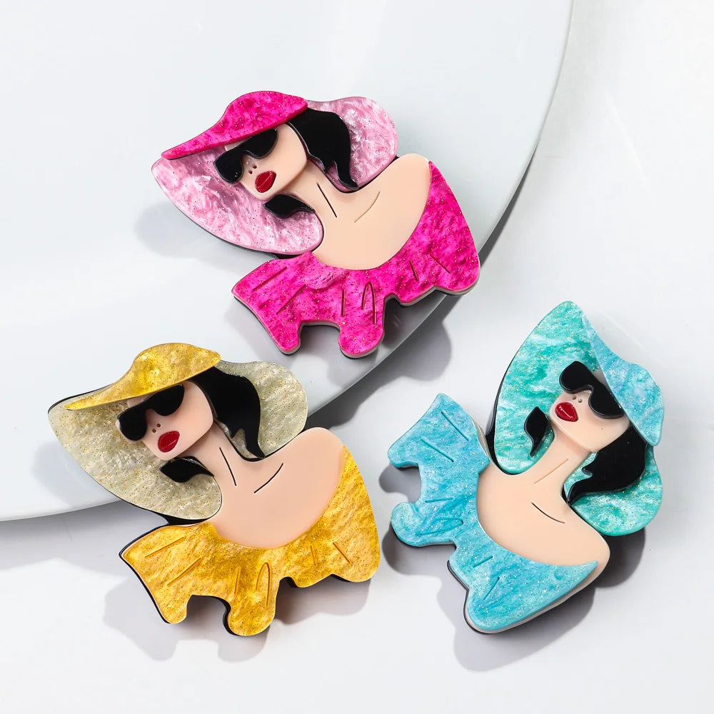 Hat Trick Brooch - 3 colors - Hello Baabs