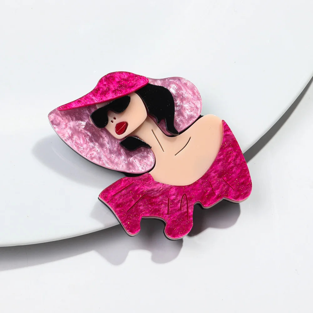 Hat Trick Brooch - 3 colors - Hello Baabs
