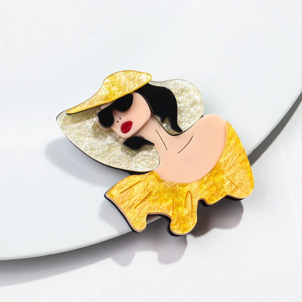 Hat Trick Brooch - 3 colors - Hello Baabs