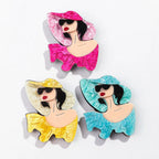 Hat Trick Brooch - 3 colors - Hello Baabs LLC 