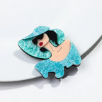 Hat Trick Brooch - 3 colors - Hello Baabs LLC 