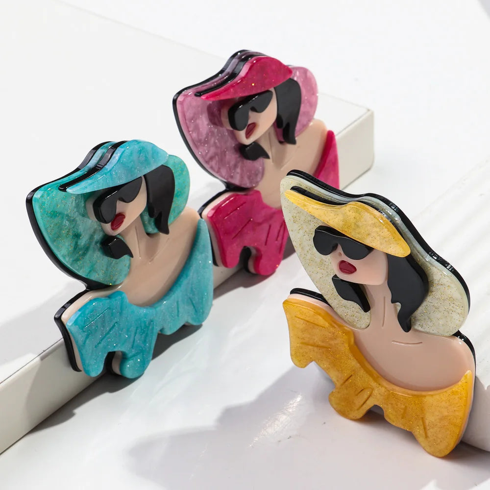 Hat Trick Brooch - 3 colors - hello baabs 