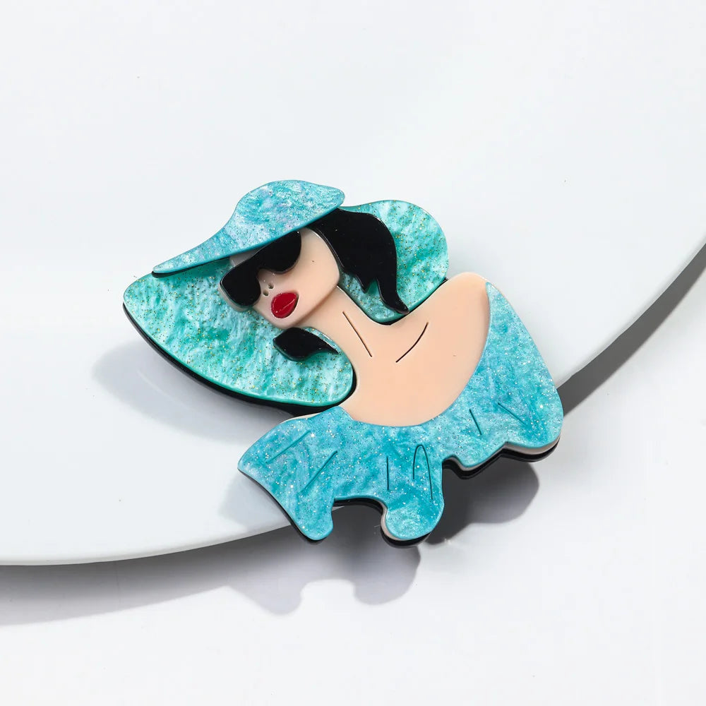 Hat Trick Brooch - 3 colors - hello baabs 