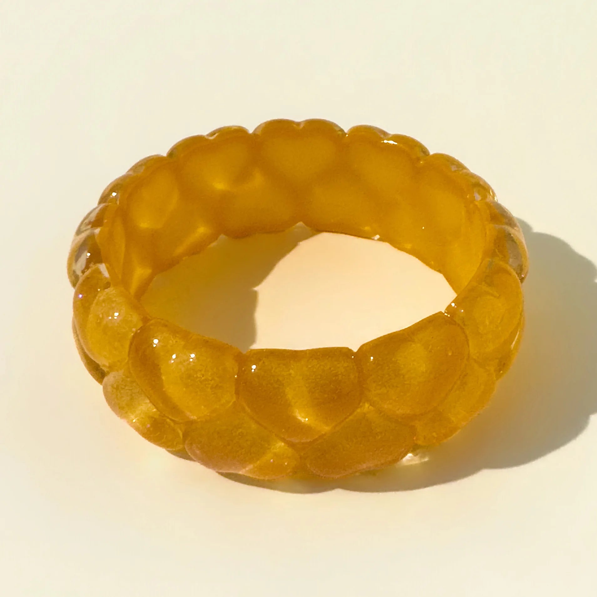 Heart Burst Bangle (2.55" diameter) - 8 colors - Hello Baabs LLC 