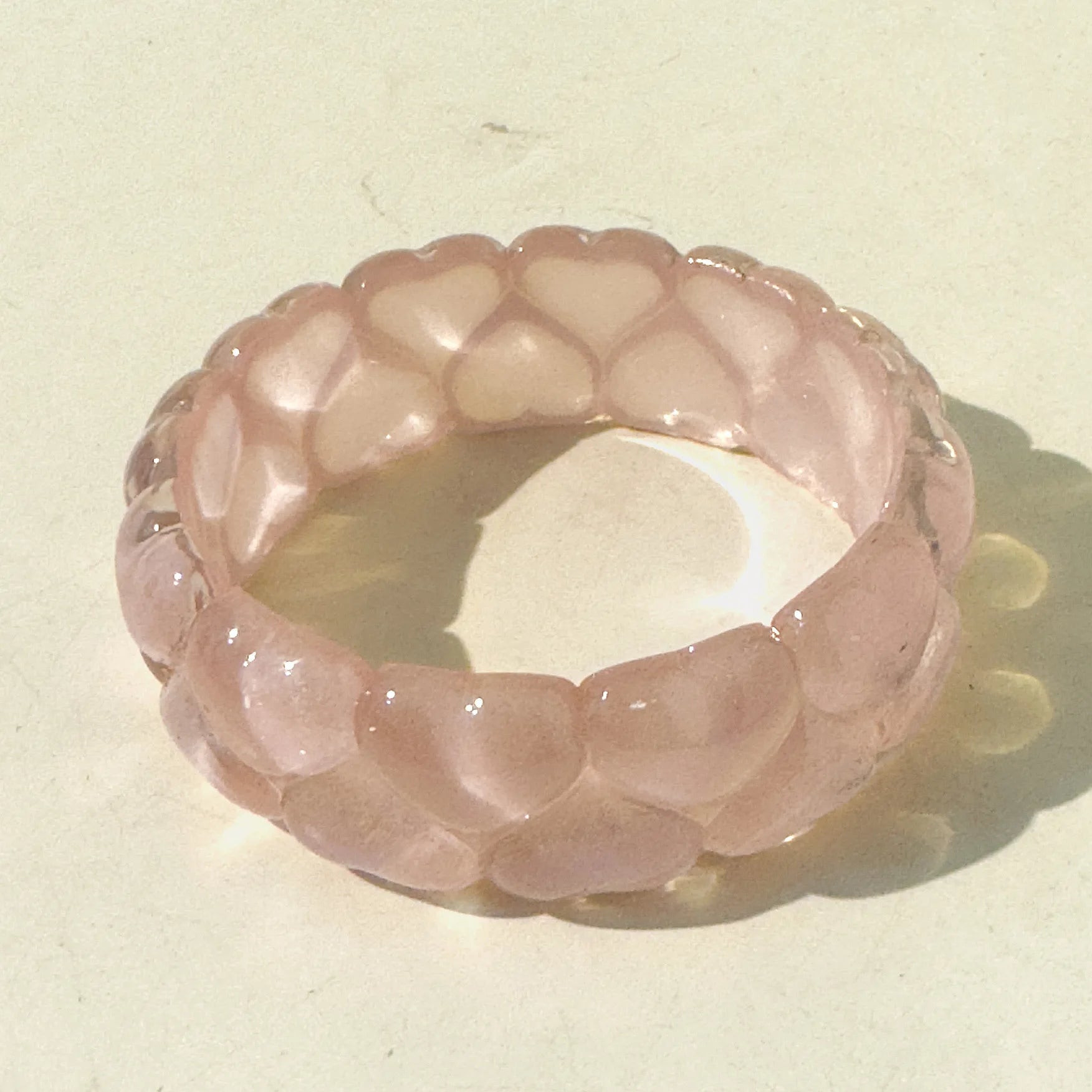 Heart Burst Bangle (2.55" diameter) - 8 colors - Hello Baabs LLC 