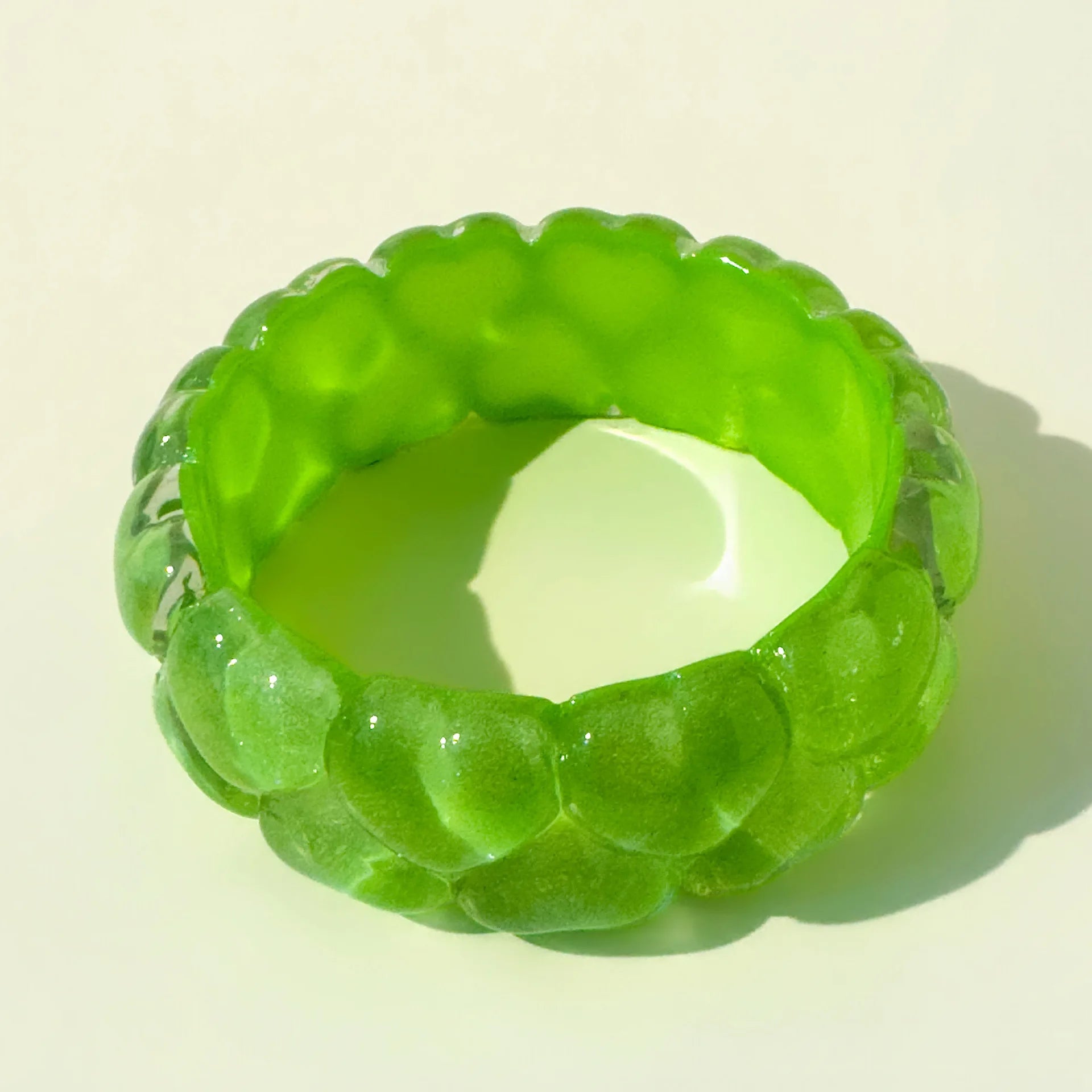 Heart Burst Bangle (2.55" diameter) - 8 colors - Hello Baabs LLC 