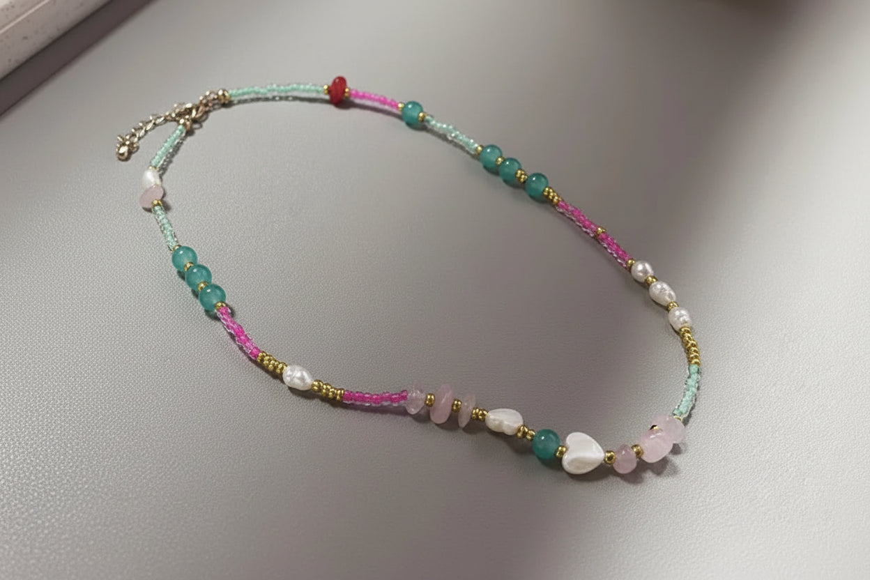 Heartspell Bloom Necklace - Hello Baabs LLC 