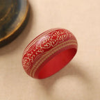 Heritage Pattern Wooden Bangle (2.64" diameter) - 8 variants - Hello Baabs LLC 