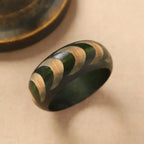 Heritage Pattern Wooden Bangle (2.64" diameter) - 8 variants - Hello Baabs LLC 