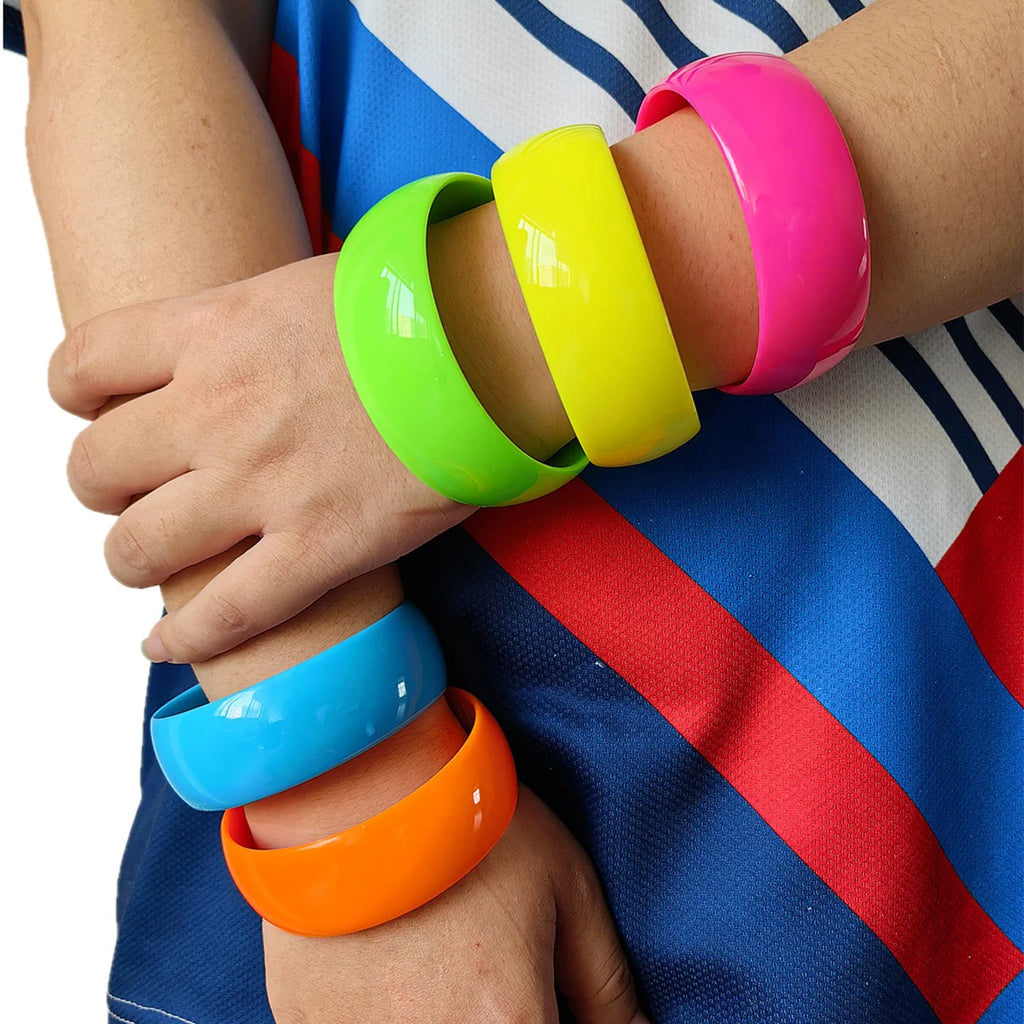 Highlighter Heat Bangle (2.70" diameter) - 5 colors - Hello Baabs LLC 