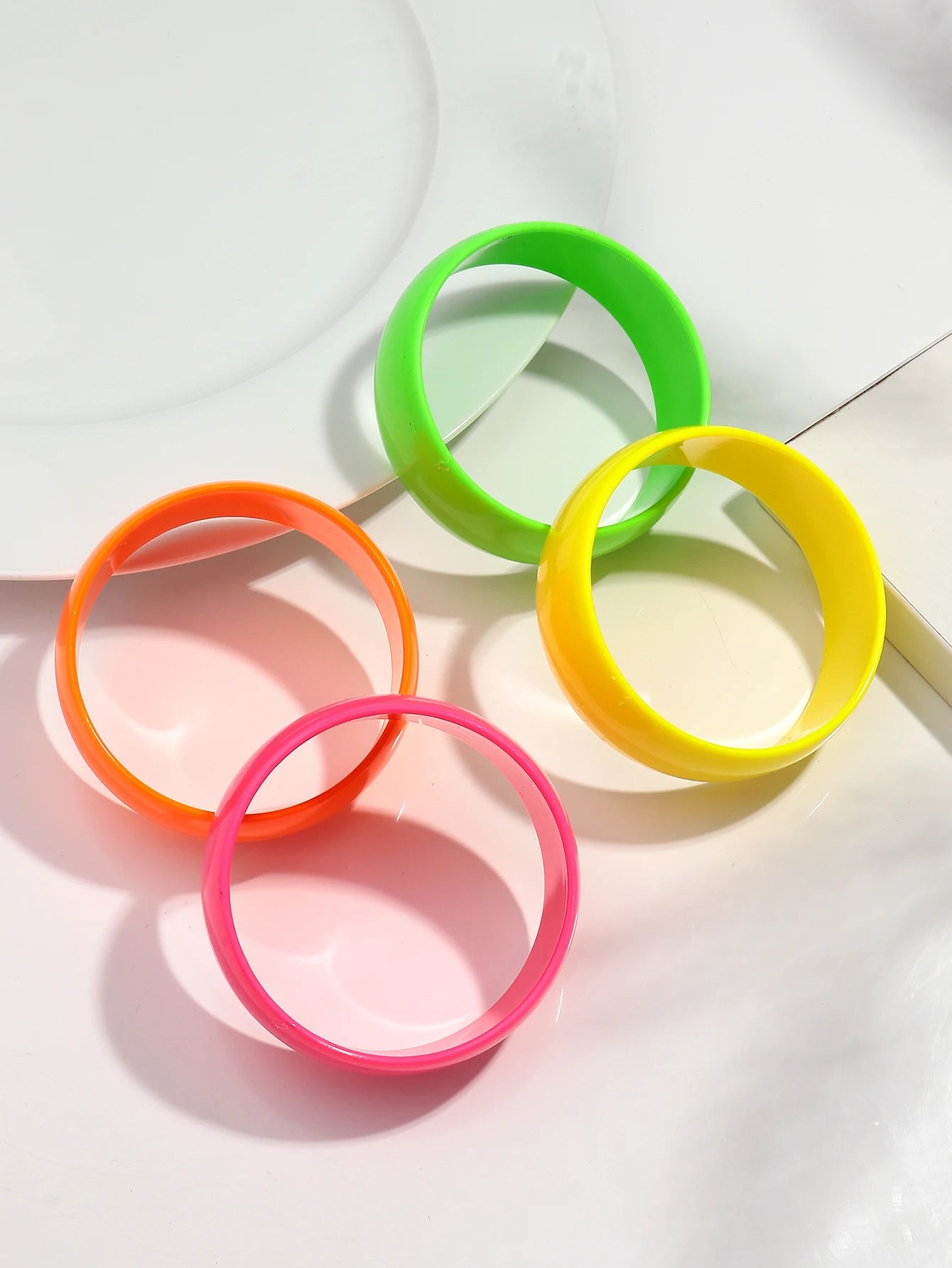 Highlighter Heat Bangle (2.70" diameter) - 5 colors - Hello Baabs LLC 