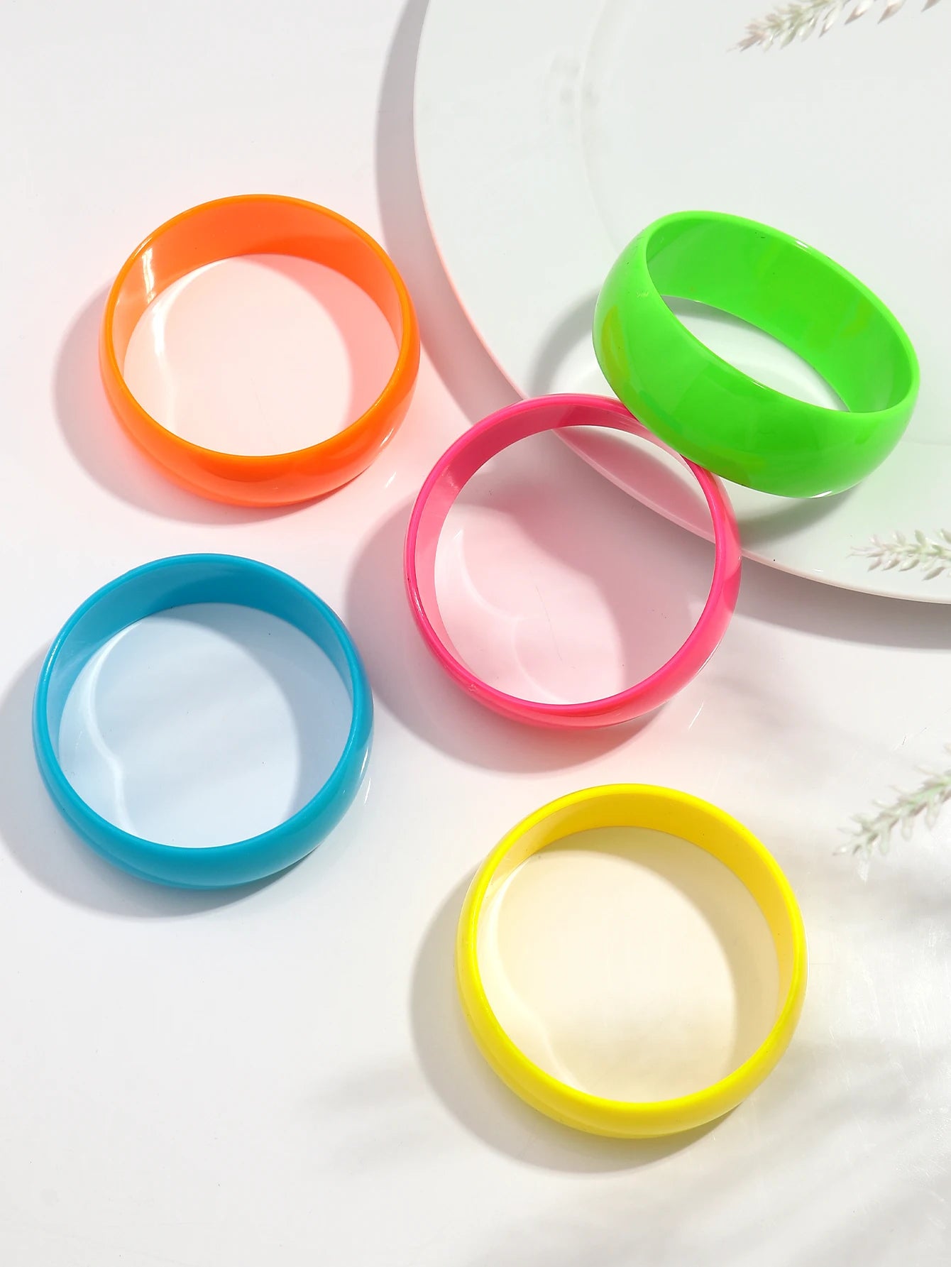 Highlighter Heat Bangle (2.70" diameter) - 5 colors - Hello Baabs LLC 