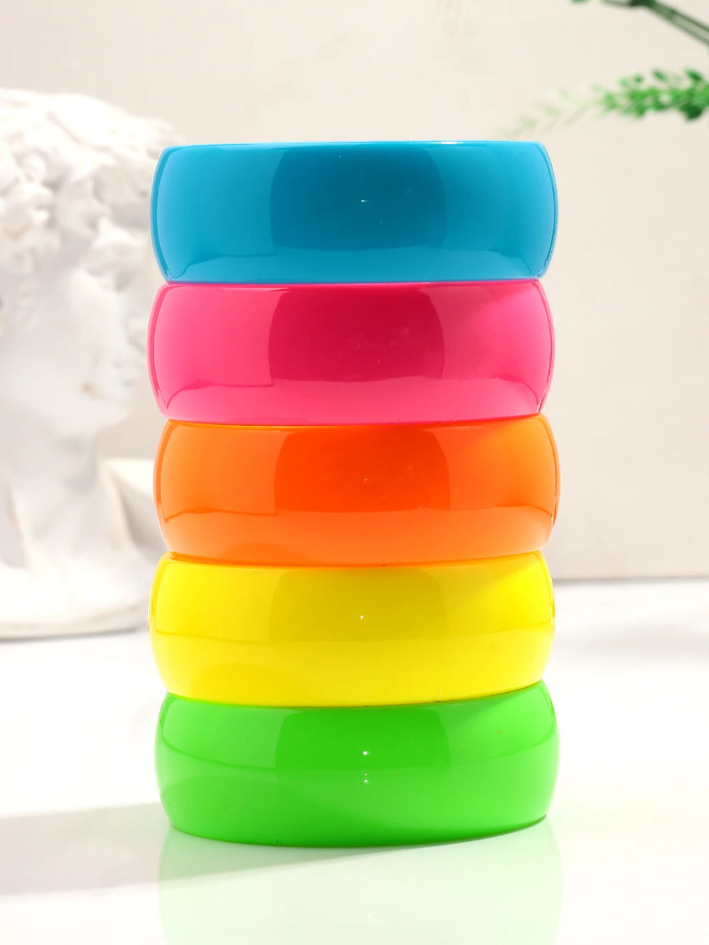 Highlighter Heat Bangle (2.70" diameter) - 5 colors - Hello Baabs LLC 
