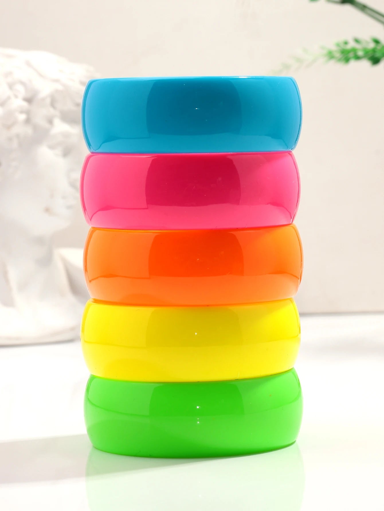 Highlighter Heat Bangle (2.70" diameter) - 5 colors - Hello Baabs LLC 