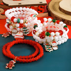 Holiday Charm Stack - 4 or 6 pieces - hello baabs 