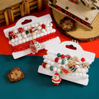 Holiday Charm Stack - 4 or 6 pieces - hello baabs 