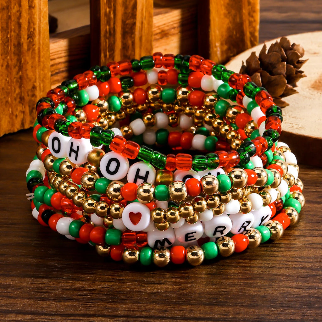 Holiday Hues Bracelet Set - Hello Baabs