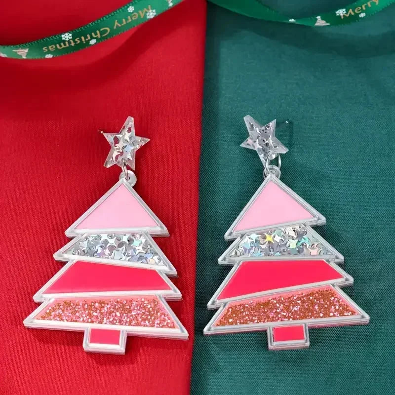 Holly Jolly Sparkle Earrings - 4 colors - Hello Baabs