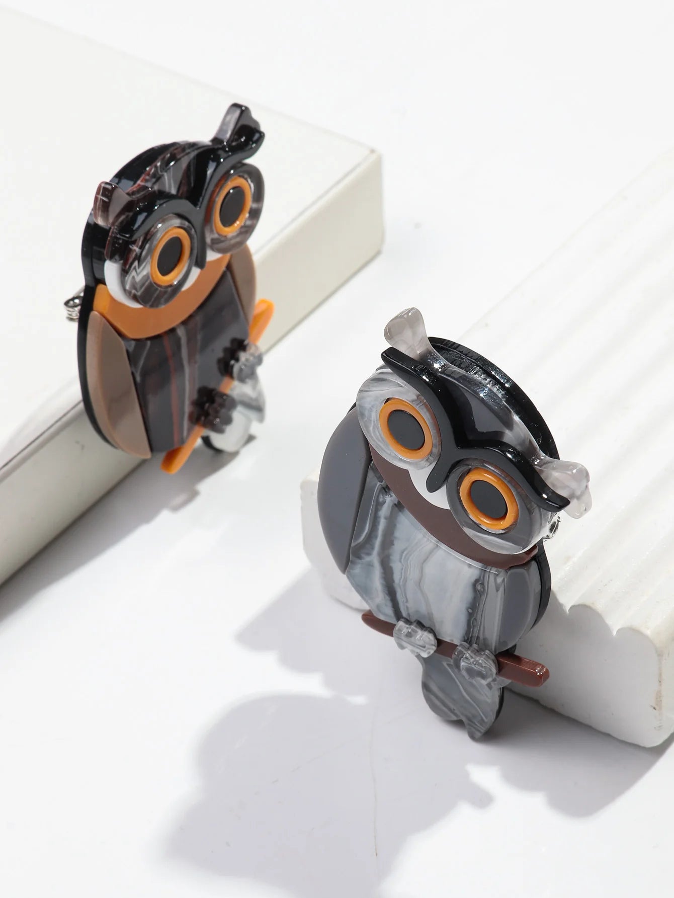 Hoot & Chic Brooch - 2 colors - Hello Baabs