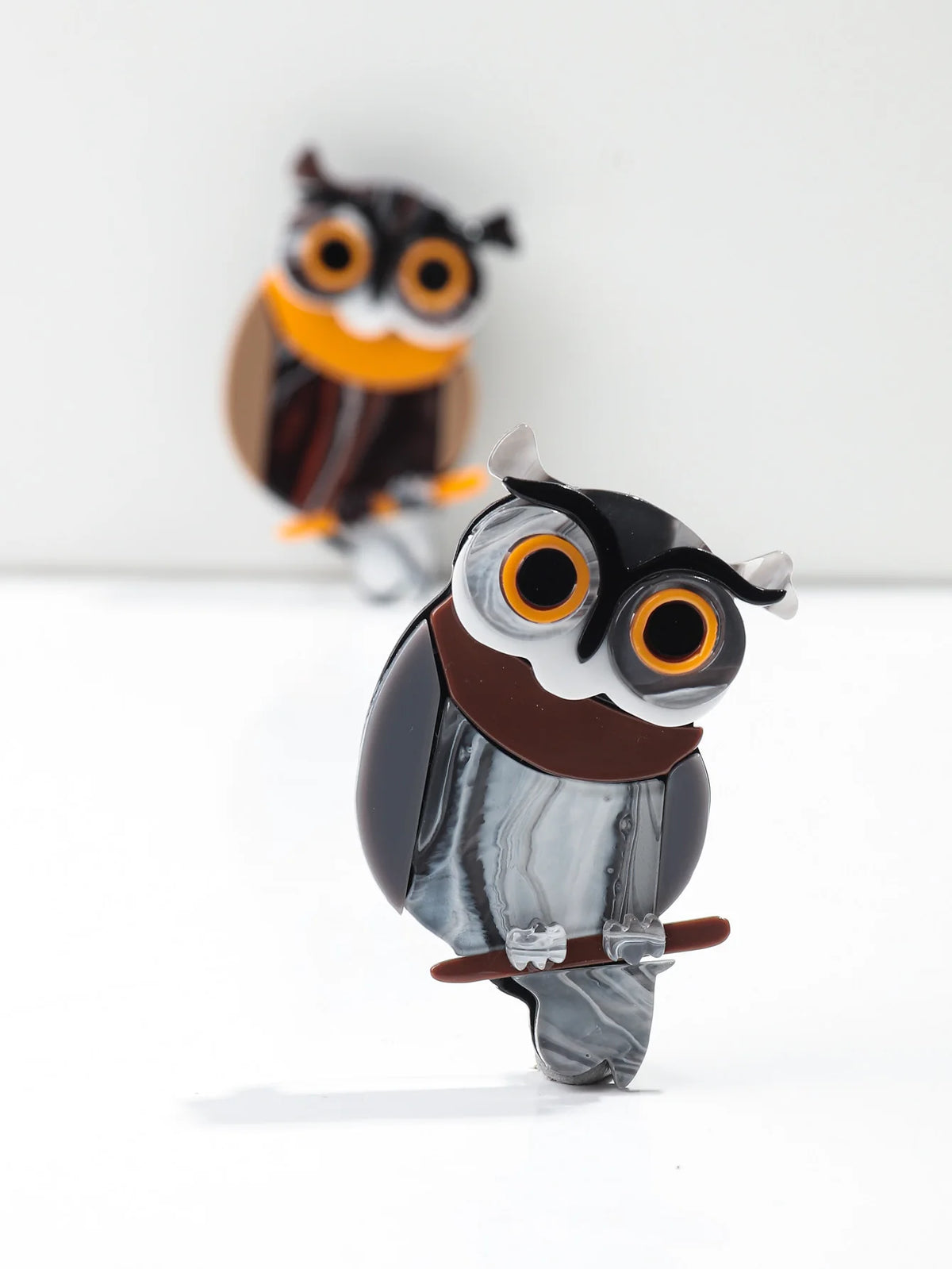Hoot & Chic Brooch - 2 colors - Hello Baabs