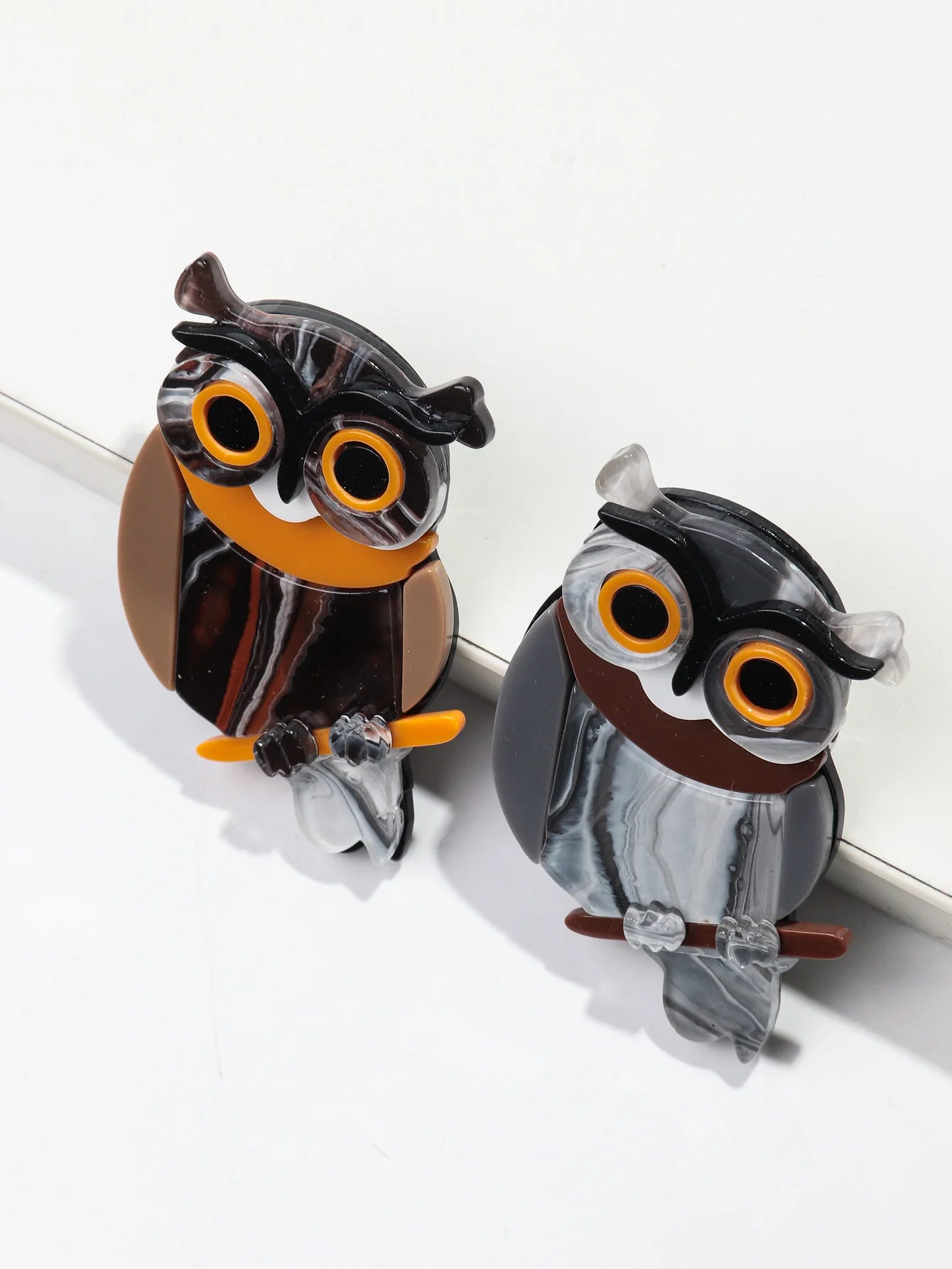 Hoot & Chic Brooch - 2 colors - hello baabs 