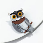 Hoot & Chic Brooch - 2 colors - hello baabs 