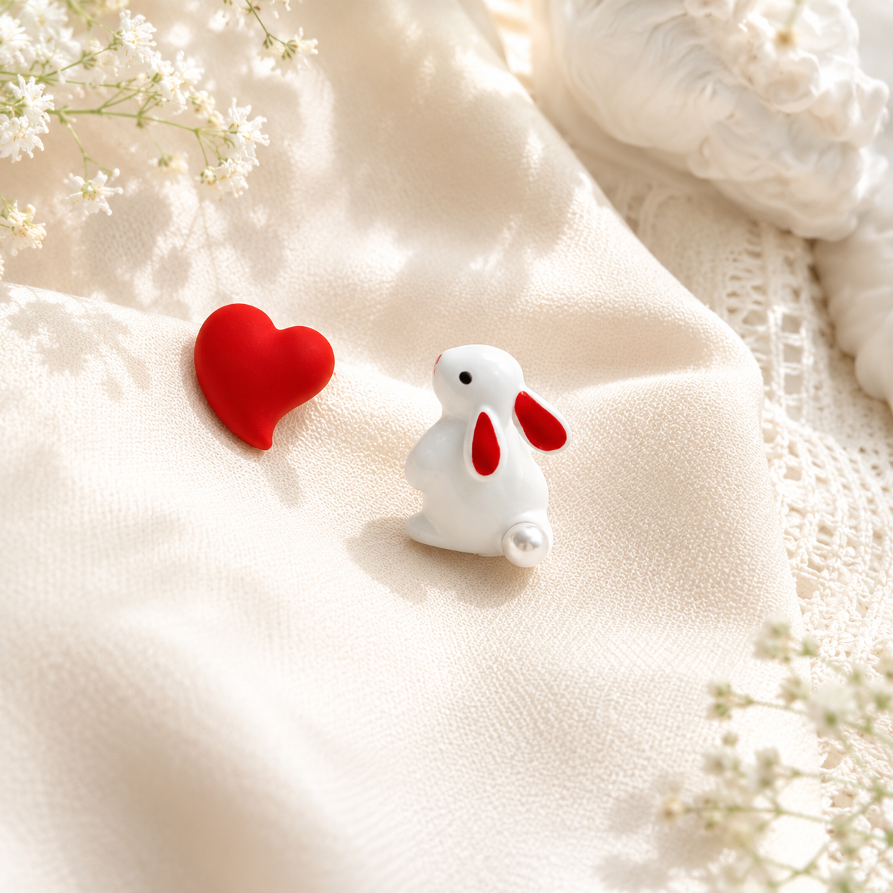 Hop & Heart Earrings - Hello Baabs