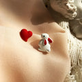 Hop & Heart Earrings - Hello Baabs LLC 