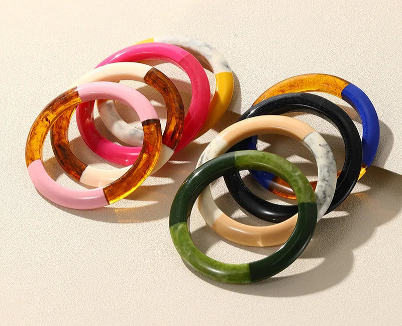 Hue Muse Bangle (2.55" diameter) - 10 colors - Hello Baabs LLC 