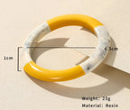 Hue Muse Bangle (2.55" diameter) - 10 colors - hello baabs 
