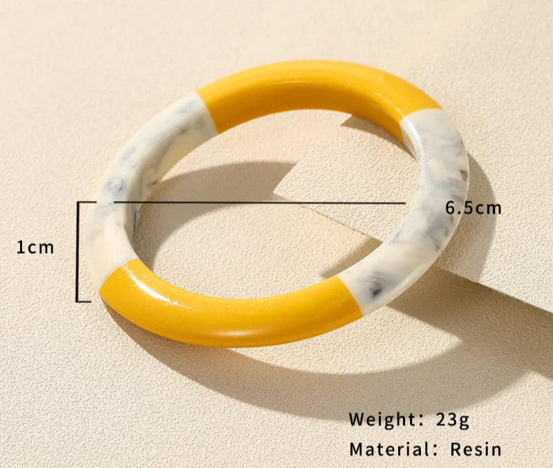 Hue Muse Bangle (2.55" diameter) - 10 colors - hello baabs 