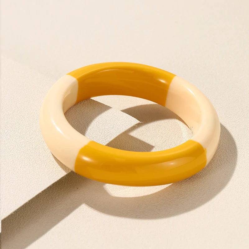 Hue Muse Bangle (2.55" diameter) - 10 colors - hello baabs 
