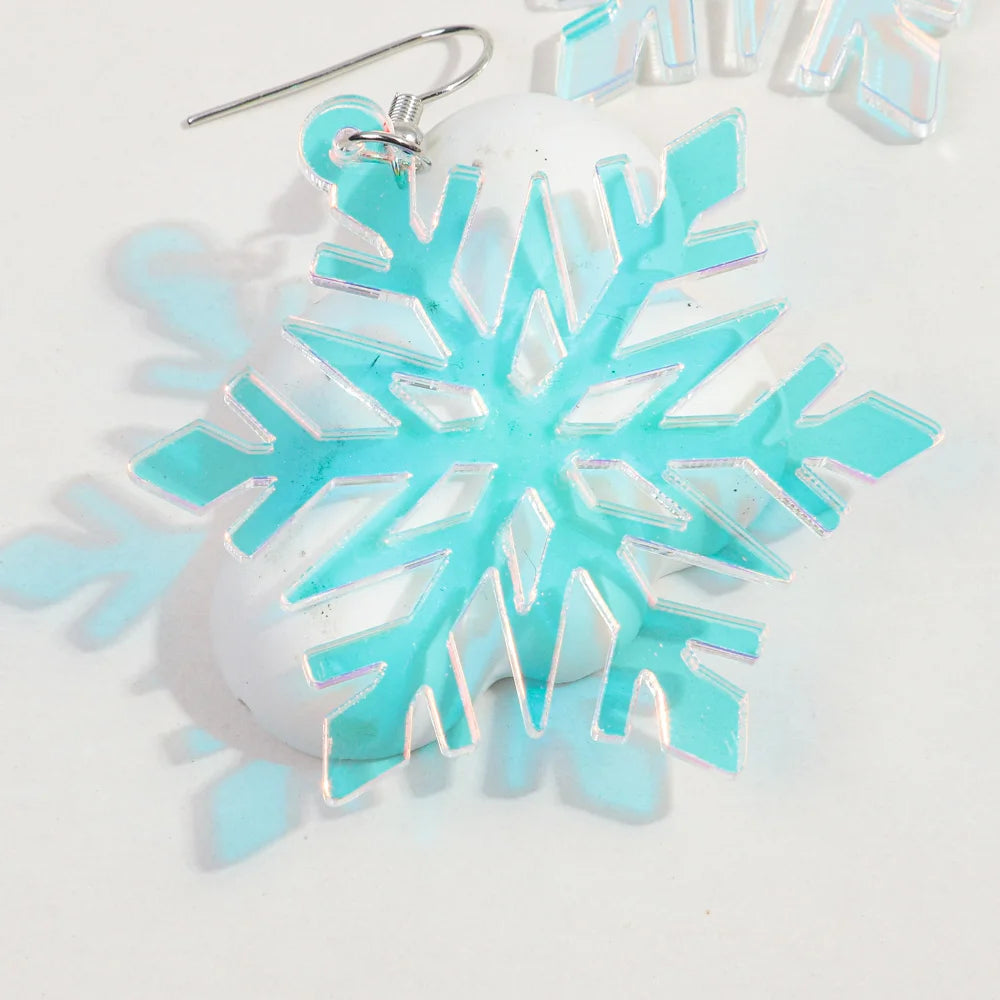 Iridescent Snow Blooms - hello baabs 