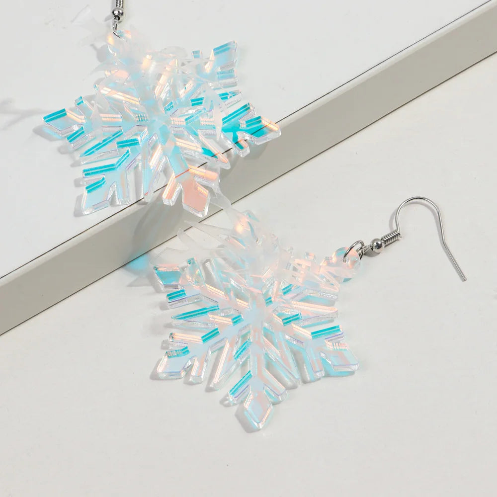 Iridescent Snow Blooms - hello baabs 