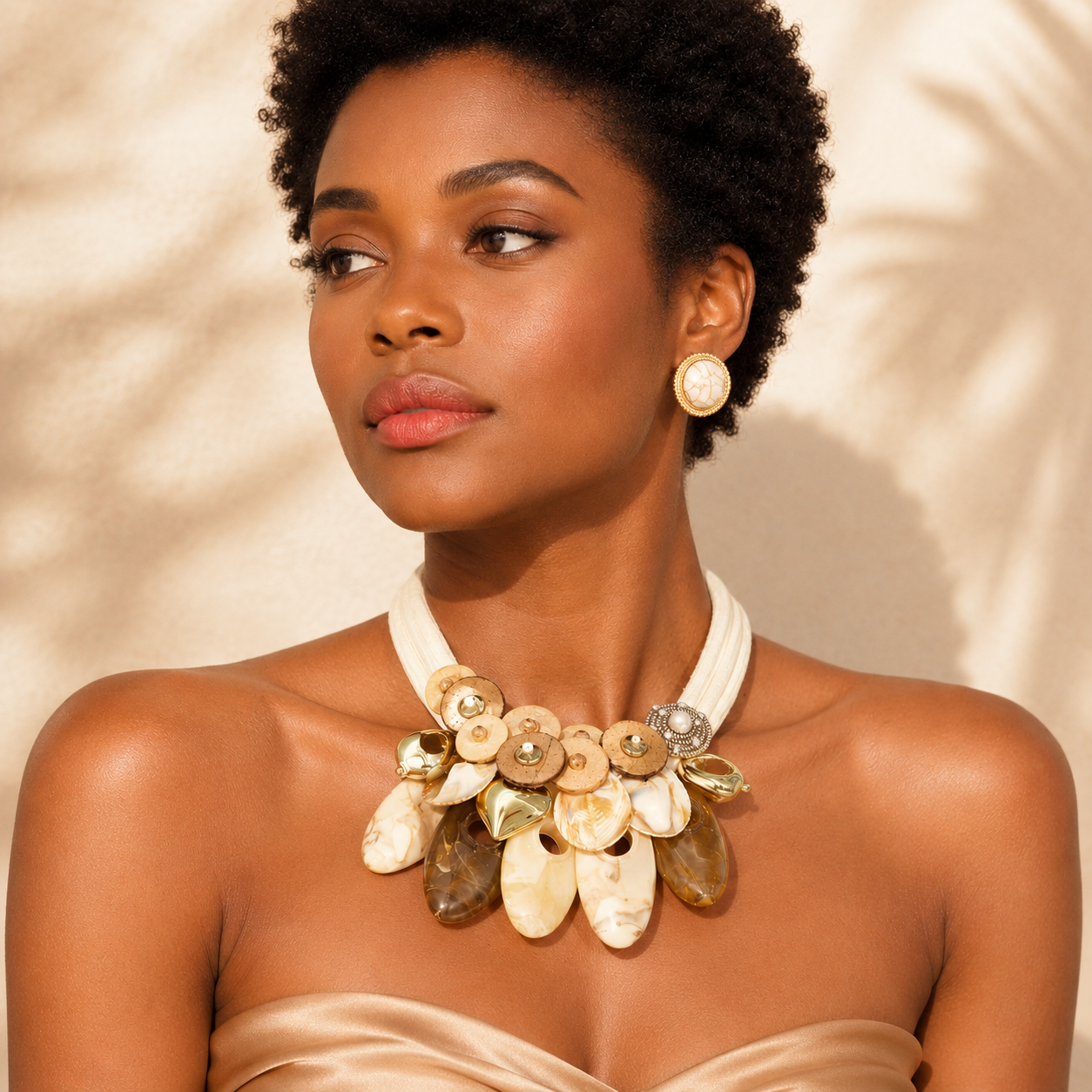 Ivory Muse Rope Necklace - Hello Baabs LLC 