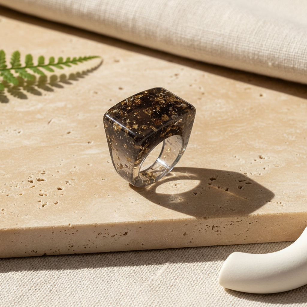 Jelly Muse Ring (size 7) - 7 colors - Hello Baabs