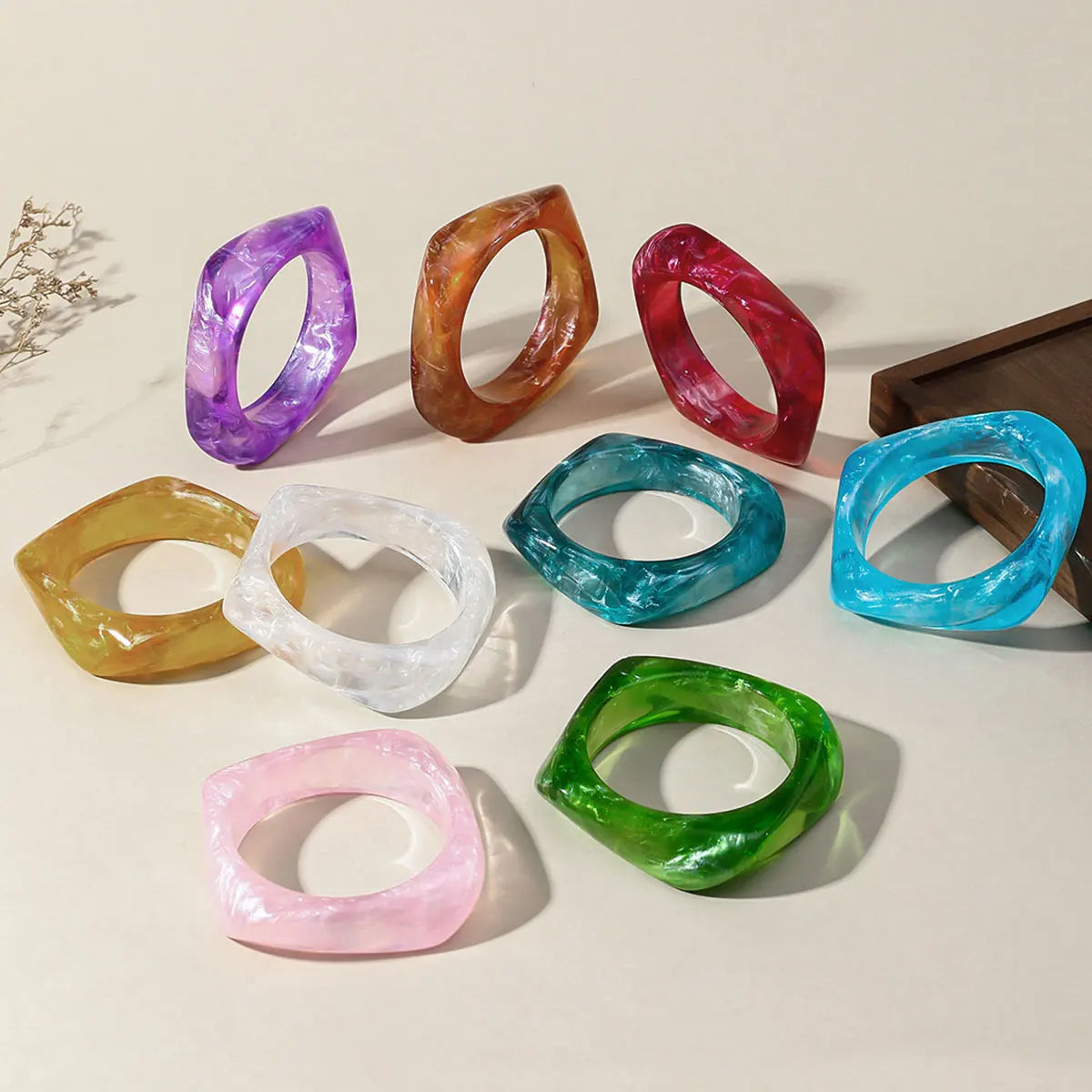 Jelly Pop Bangles SMALL (2.48" diameter) - 9 colors - hello baabs 