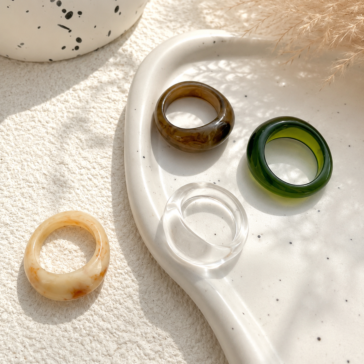 Jolt Joy Rings (size 6) - 4 colors - Hello Baabs