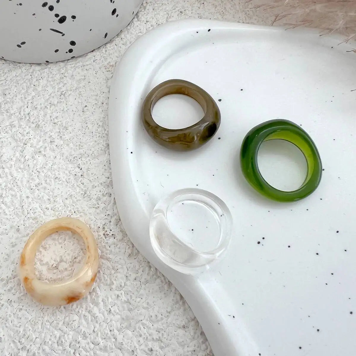 Jolt Joy Rings (size 6) - 4 colors - Hello Baabs LLC 