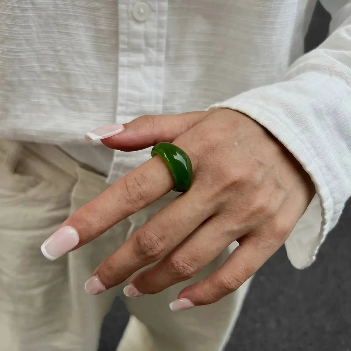 Jolt Joy Rings (size 6) - 4 colors - Hello Baabs LLC 