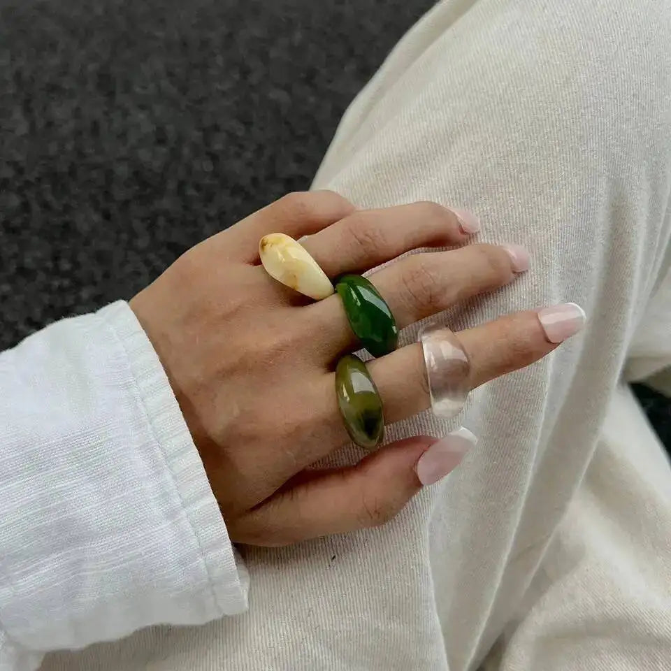 Jolt Joy Rings (size 6) - 4 colors - hello baabs 