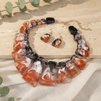 Joyful Layers Necklace & Earrings Set - 3 colors - Hello Baabs