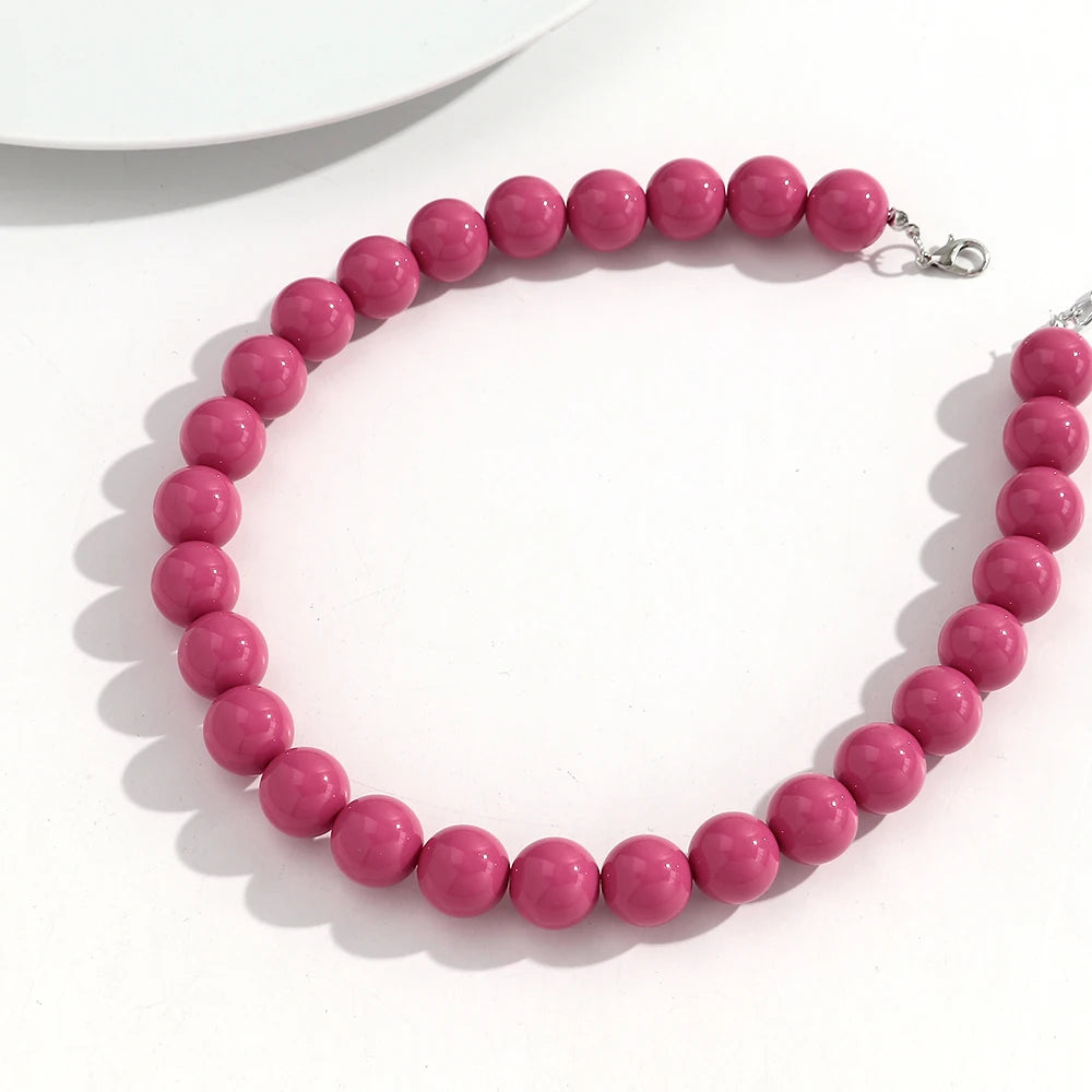 Jubilee Bead Necklace - 31 colors - Hello Baabs