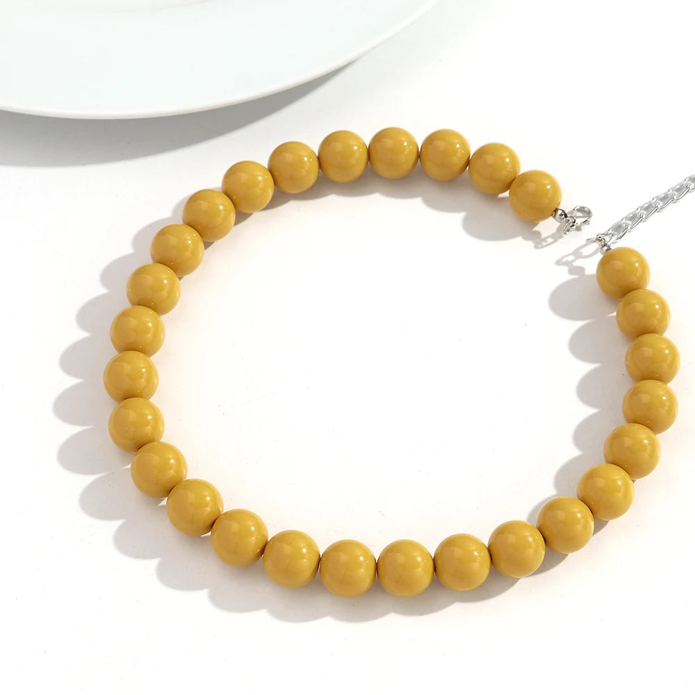 Jubilee Bead Necklace - 31 colors - Hello Baabs