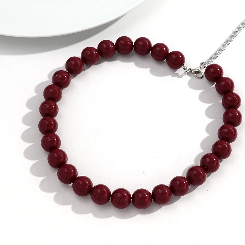 Jubilee Bead Necklace - 31 colors - Hello Baabs