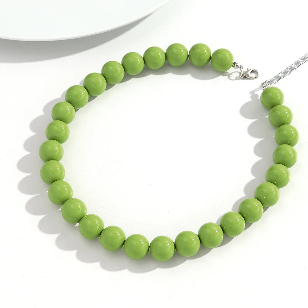 Jubilee Bead Necklace - 31 colors - Hello Baabs