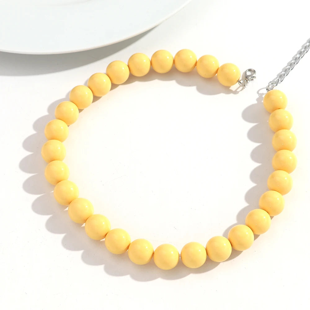 Jubilee Bead Necklace - 31 colors - Hello Baabs