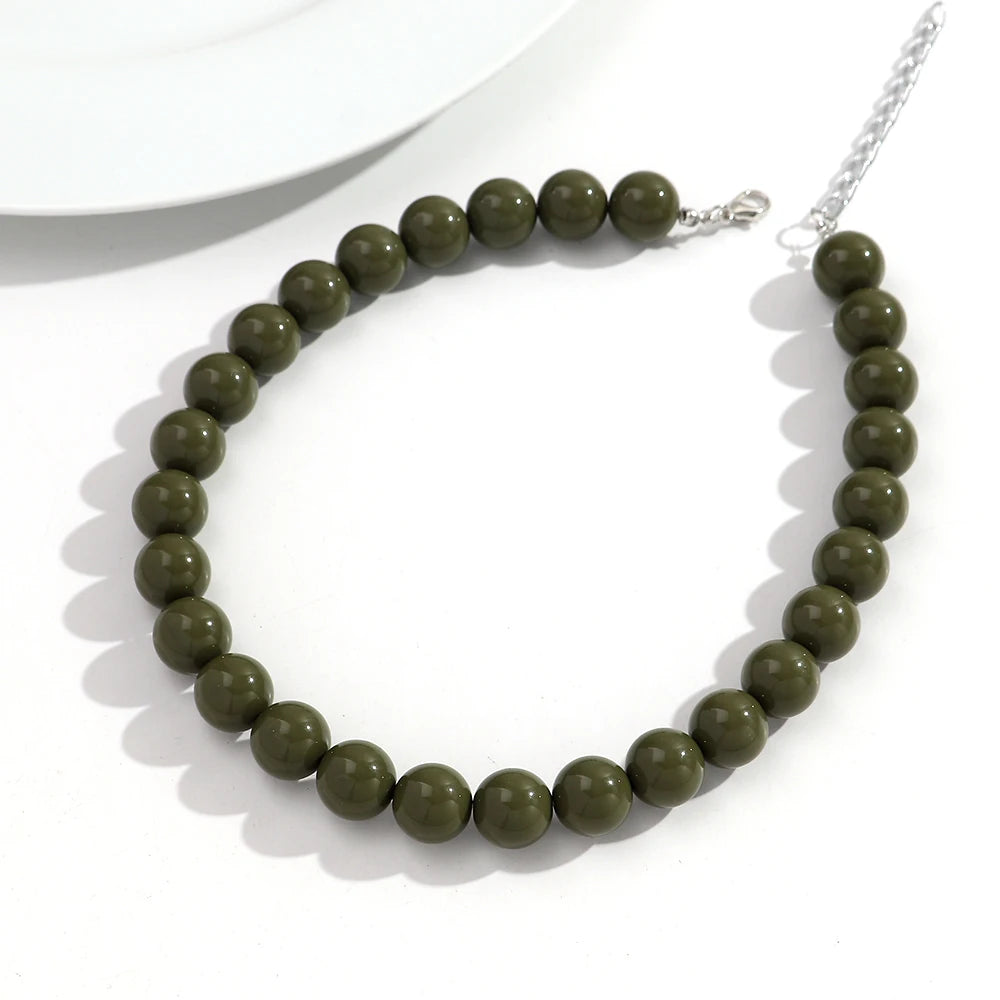 Jubilee Bead Necklace - 31 colors - Hello Baabs
